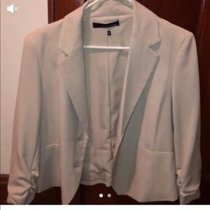 Sand colored suite blazer